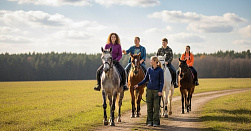 Конная прогулка 