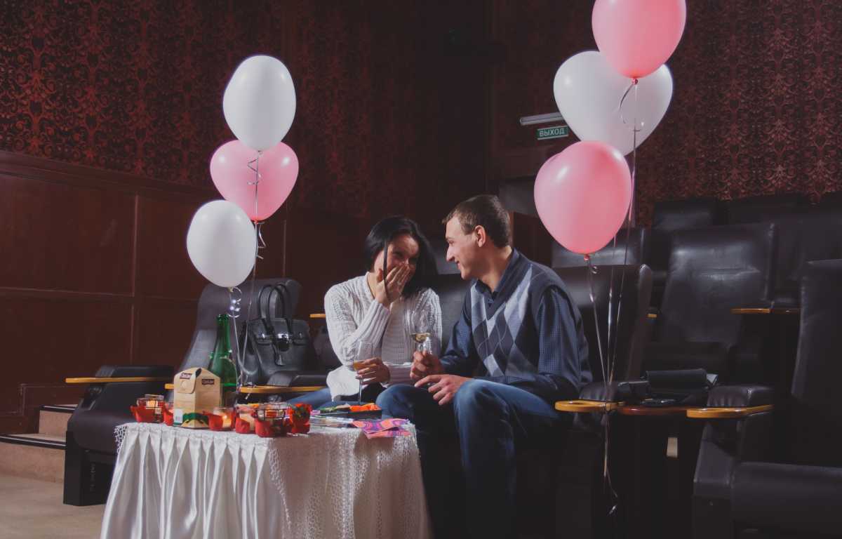 Романтическое свидание в кинотеатре в Ростове-на-Дону